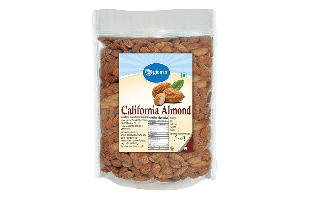 Glomin California Almond   Pack  250 grams